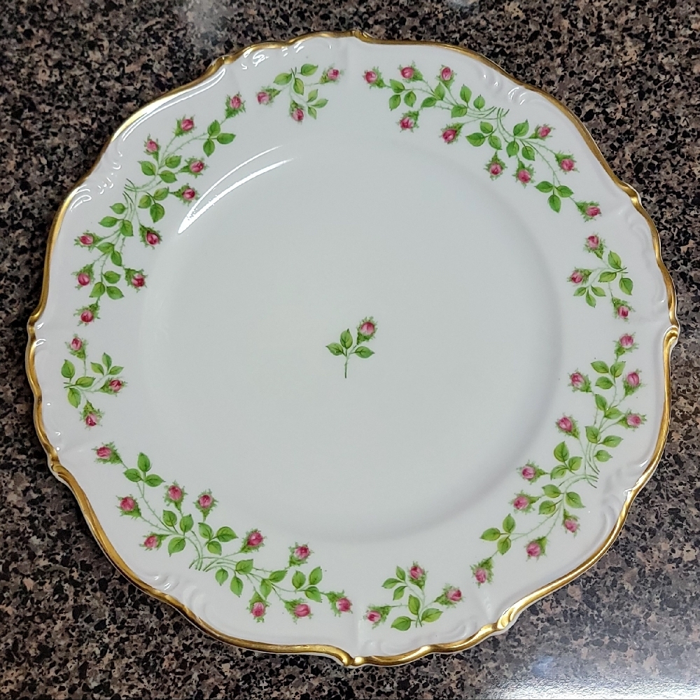 2 dinner plates Edelstein Bavaria Maria Theresia
